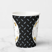 Schattigee Dump Trucks Bouwwagens Verjaardag Papieren Bekers (Links)