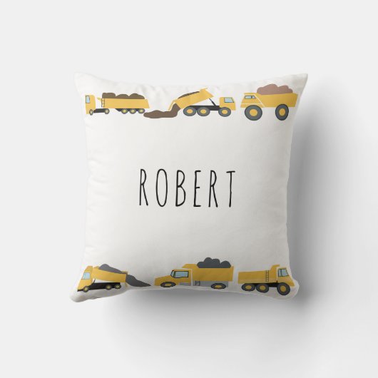 Schattigee dump vrachtwagens constructie vrachtwag kussen (Achterkant)