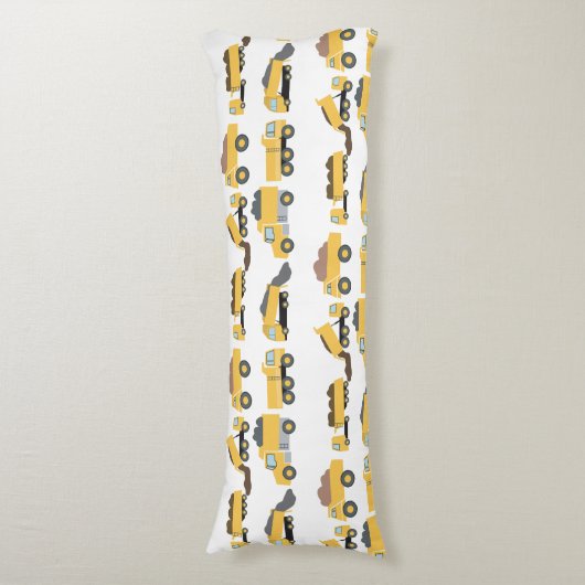 Schattigee dump vrachtwagens constructie vrachtwag lichaamskussen (Voorkant Verticaal)