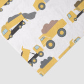 Schattigee dump vrachtwagens constructie vrachtwag tissuepapier (Detail)