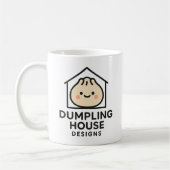 Schattigee Dumpling House Design Logo Koffiemok (Links)