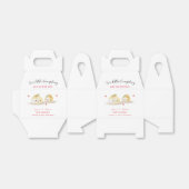Schattigee Dumpling Mushroom Twin Baby shower Bedankdoosjes (Uitgevouwen)