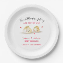Schattigee Dumpling Mushroom Twin Baby shower