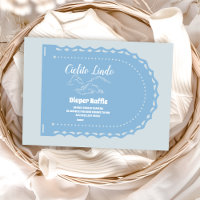 Schattigee Dusty Blue Cielito Lindo Diapper Raffle