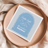 Schattigee Dusty Blue Cielito Lindo Servet