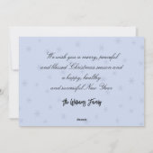 Schattigee dwergjes verwachten kerstavond feestdagenkaart (Achterkant)