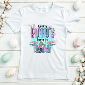 Schattigee Easter ABA Therapeut Bunny T-shirt