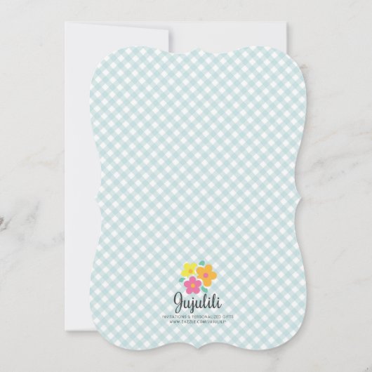 Schattigee Easter Brunch Egg Hunting Kaart (Achterkant)