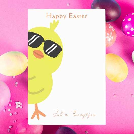 Schattigee Easter Chick Minimal Simple Post-it® Notes