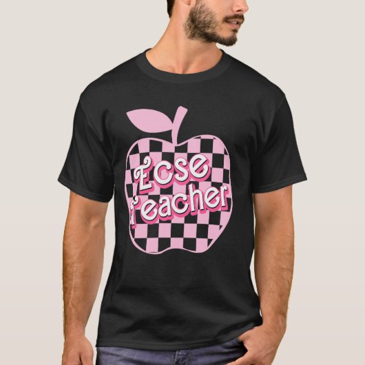 Schattigee ECSE Appreciation Week Terug naar de le T-shirt (Voorkant)