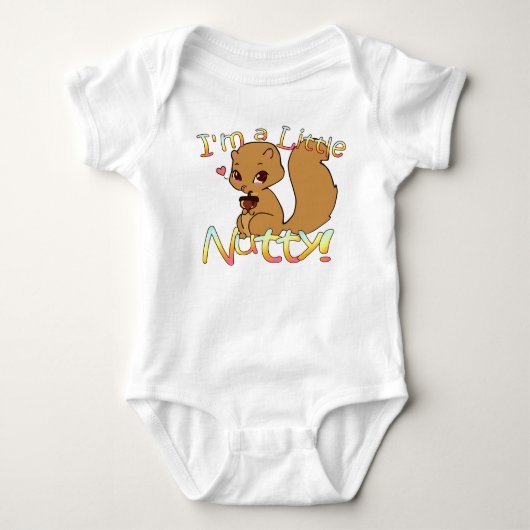 Schattigee eekhoorn Baby Shirt (Voorkant)