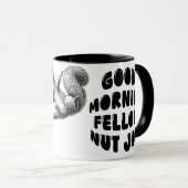 Schattigee Eekhoorn - Goedemorgen Fellow Nut Jobs Mok (Voorkant rechts)