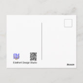 Schattigee Eekhoorn in Tree met Border DIY Briefka Briefkaart (Achterkant)