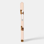 Schattigee Eekhoorn met Acorn iPhone hoesje (Achterkant / Links)