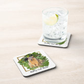 Schattigee eekhoorn nootachtig maar leuk bier onderzetter (Rechterzijde)