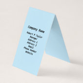 Schattigee eekhoorn Rosy Cheeks Stash van noten ei Visitekaartje (Achterkant)