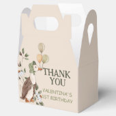 Schattigee Een Gekke Gans Kwekerij Rhymes Verjaard Bedankdoosjes (Geopend)