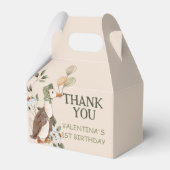 Schattigee Een Gekke Gans Kwekerij Rhymes Verjaard Bedankdoosjes (Voorkant Zijde)