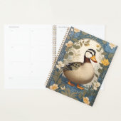 Schattigee eend bloemige Natuur geïnspireerd Planner (Display)