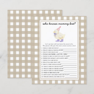 Schattigee eend - Wie kent mama het beste