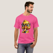 Schattigee eenden Bath Duck Quacking 1 T-shirt (Voorkant volledig)