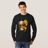 Schattigee eenden Bath Duck Quacking T-shirt (Voorkant volledig)