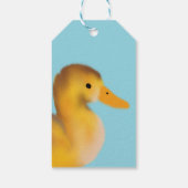 Schattigee eendgunst cadeaulabel (Achterkant)