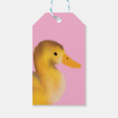 Schattigee eendgunst cadeaulabel (Achterkant)