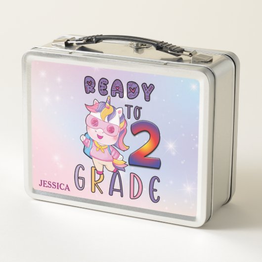 Schattigee Eenhoorn 2e Graad Gepersonaliseerde Naa (Achterkant)