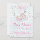 Schattigee Eenhoorn Baby Shower Uitnodigingen (Voorkant)