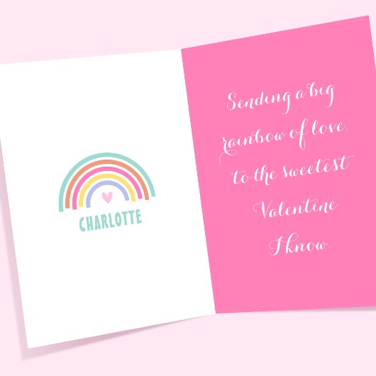 Schattigee Eenhoorn Ballonnen Kinder Valentijnsdag Feestdagen Kaart