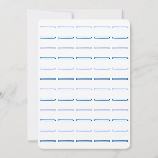 Schattigee Eenhoorn Blue Twins Boys Baby shower Kaart (Achterkant)