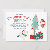 Schattigee Eenhoorn en Fairy Kerstfeest Kaart (Voorkant)