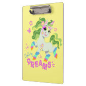 Schattigee eenhoorn illustratie #2 klembord (Links)