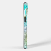 Schattigee eenhoorn iriserende glitter druppels fa Case-Mate iPhone case (Achterkant / Rechts)