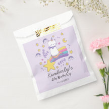 Schattigee Eenhoorn Kat Kids Verjaardagsfeest