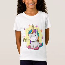 Schattigee Eenhoorn Kinder Tshirt