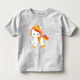 Schattigee eenhoorn, kleine eenhoorn, magie, sproo kinder shirts