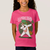 Schattigee Eenhoorn Leprechaun St. Patrick's Day T-shirt (Voorkant)