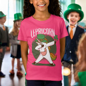 Schattigee Eenhoorn Leprechaun St. Patrick's Day T-shirt