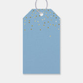 Schattigee eenhoorn magische partij regenboog guns cadeaulabel (Achterkant)