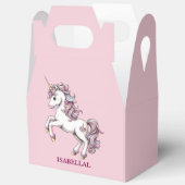 Schattigee Eenhoorn Magische Prinses Girly Verjaar Bedankdoosjes (Open)