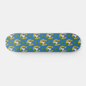 Schattigee Eenhoorn op St Patrick's Day Pattern Persoonlijk Skateboard (Horizontaal)