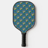 Schattigee Eenhoorn op St Patrick's Day Pattern Pickleball Paddle (Achterkant)