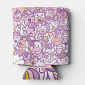 Schattigee Eenhoorn Pony: Magic Doodle Collectie Blikjeskoeler (Achterkant)