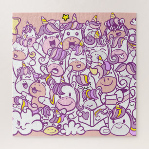 Schattigee Eenhoorn Pony: Magic Doodle Collectie Legpuzzel