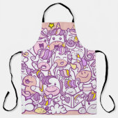 Schattigee Eenhoorn Pony: Magic Doodle Collectie Schort (Voorkant)