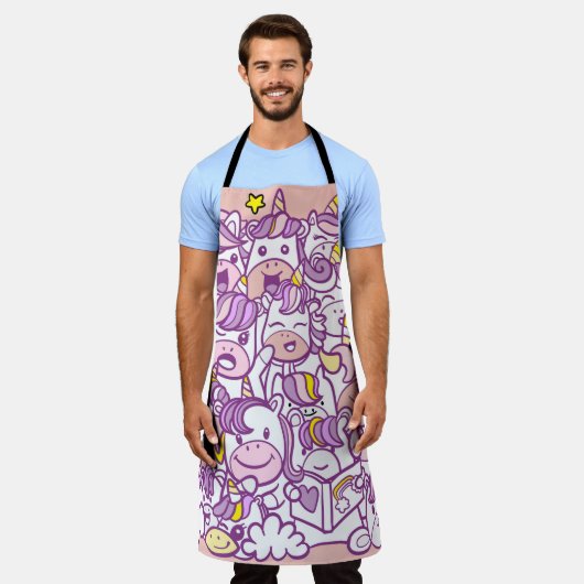 Schattigee Eenhoorn Pony: Magic Doodle Collectie Schort (Gedragen)