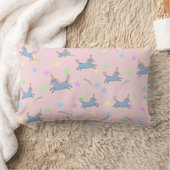 Schattigee Eenhoorn regenboog sterren naadloos pat Kussen (Deken)