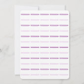 Schattigee eenhoorn roze tweeling meisjes Baby sho Kaart (Achterkant)